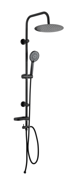 מוט פינוק מתכוונן נאפולי שחור